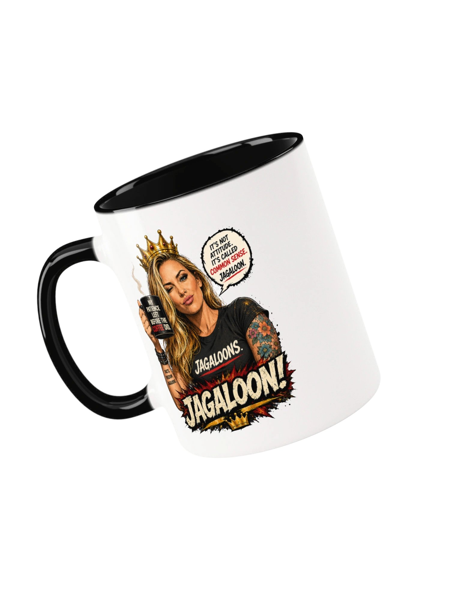 My Patience Left Before the Coffee Did — Jagaloons Mug product image (6)