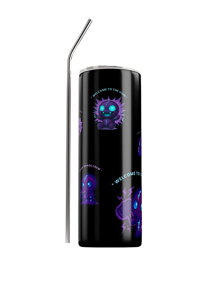 Void Bombed Minis — Black Stainless Steel Tumbler product image (1)