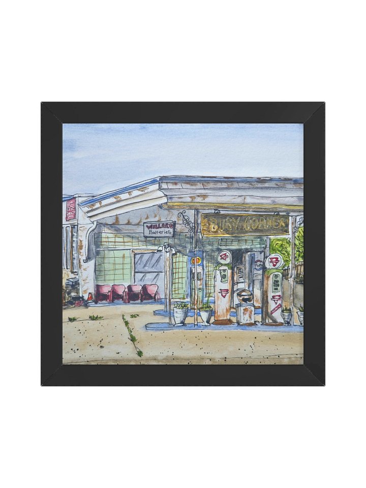 Busy Corner Framed Poster product image (2)
