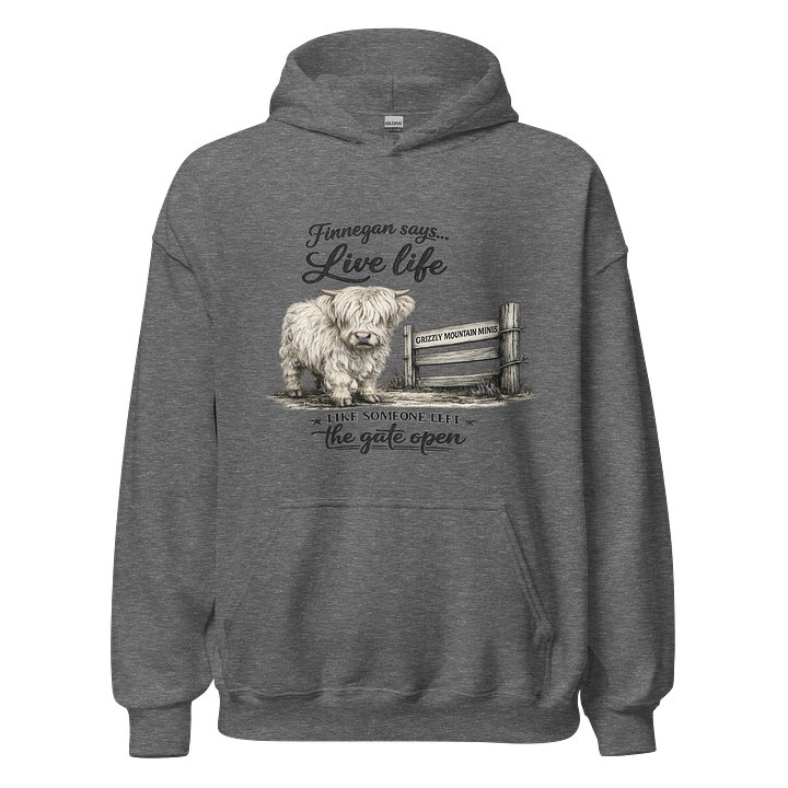 Finnegan Says… Highland Cow Classic Hoodie product image (1)