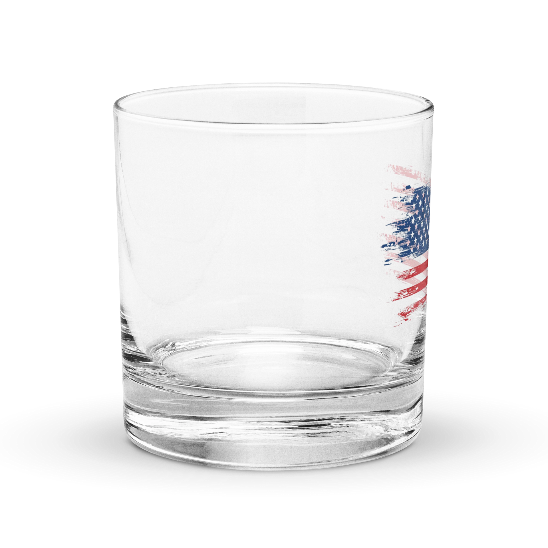 Glitched Flag Rocks Glass product image (3)