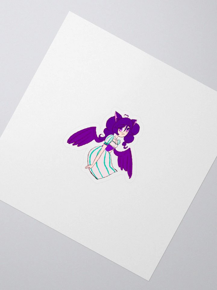 Sitting Poodle Sticker product image (2)
