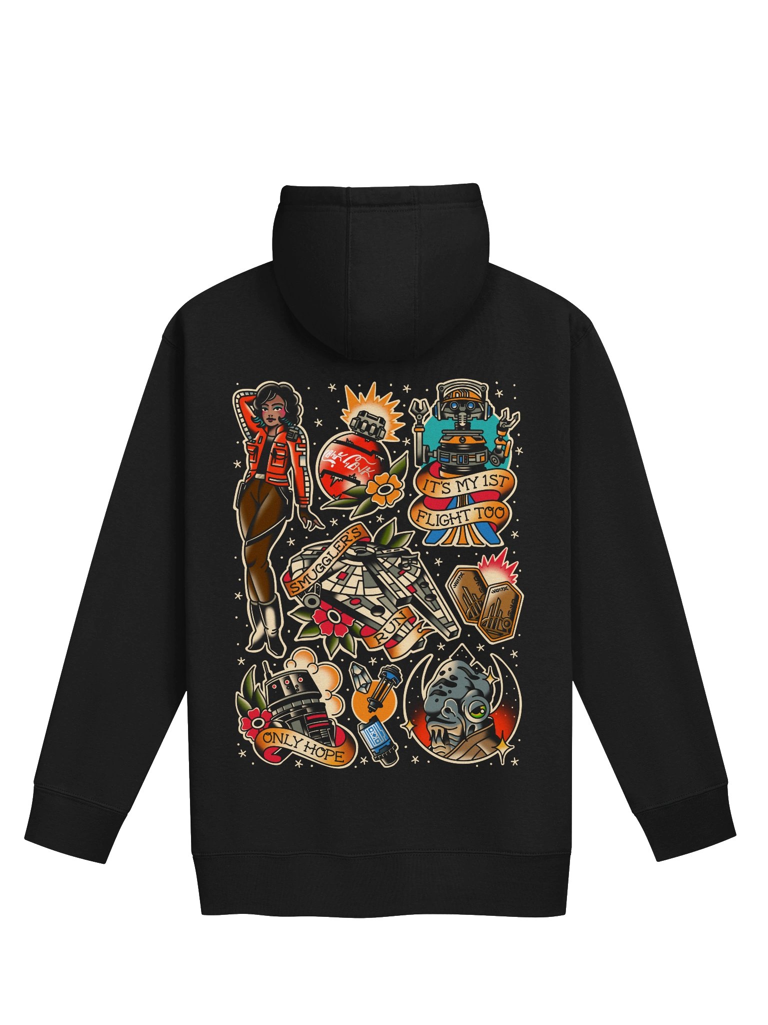 Galaxy's Edge Flash - Hoodie product image (1)