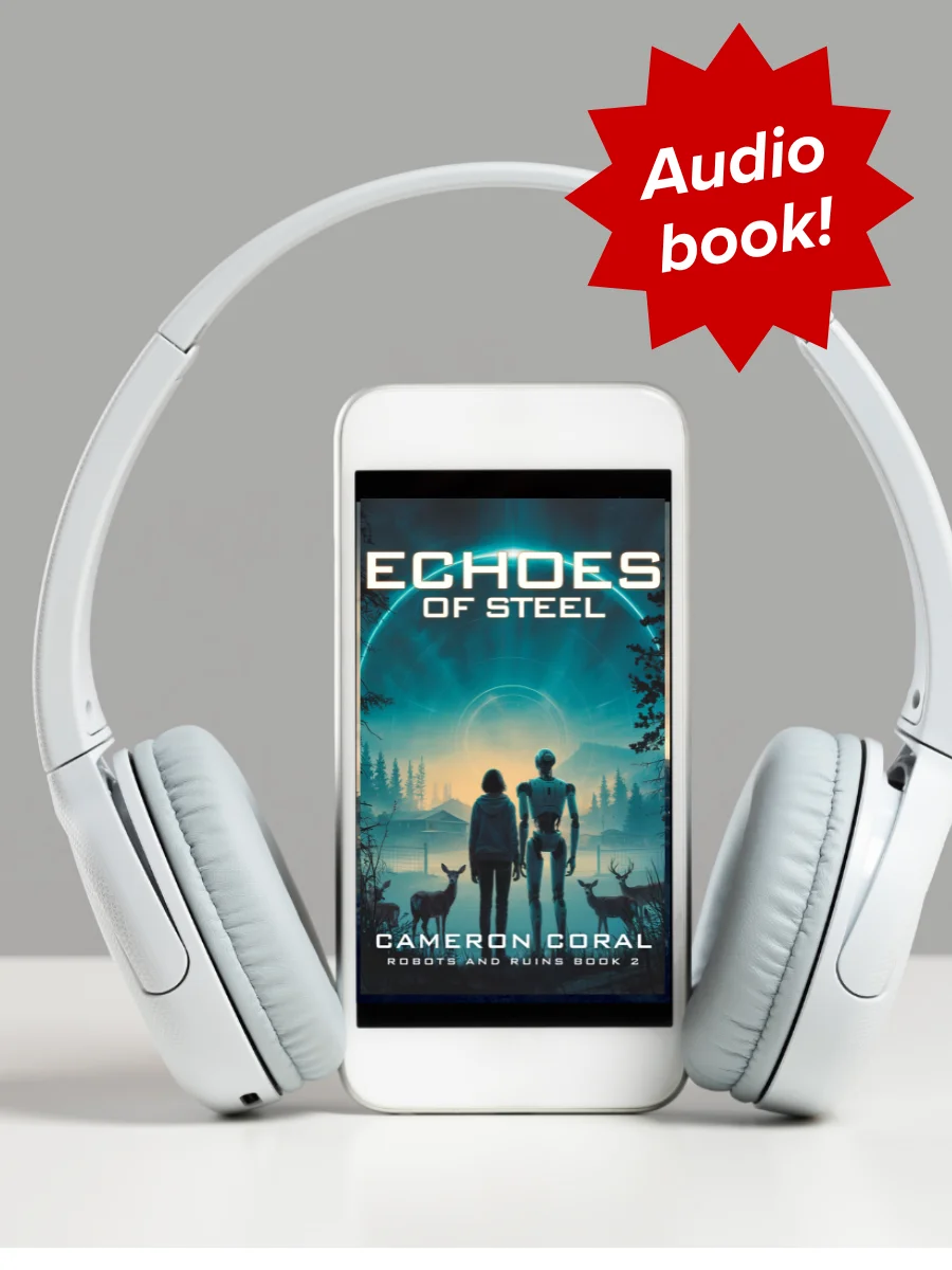 Echoes of Steel (Robots and Ruins Book 2) | Audiobook product image (1)