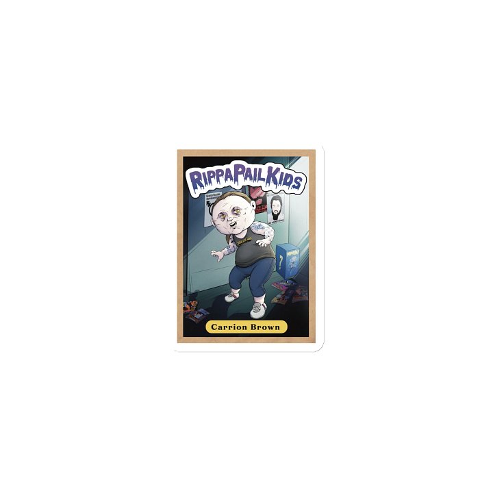 RippaPail Kids Carrion Brown Magnet product image (1)