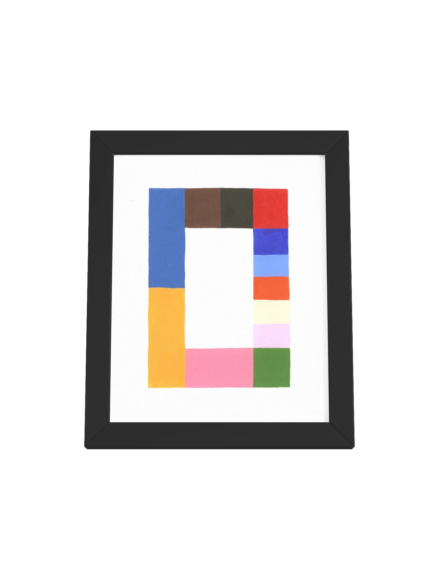 Loop Around The Sun Framed Painting Print product image (1)
