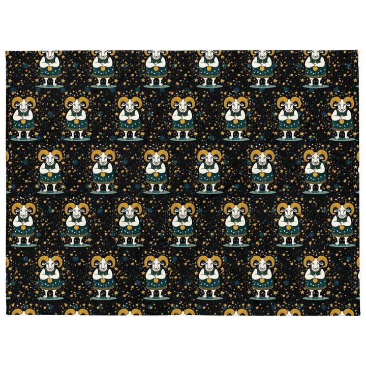 Aries 2025, Adorable Ram, Blanket product image (1)