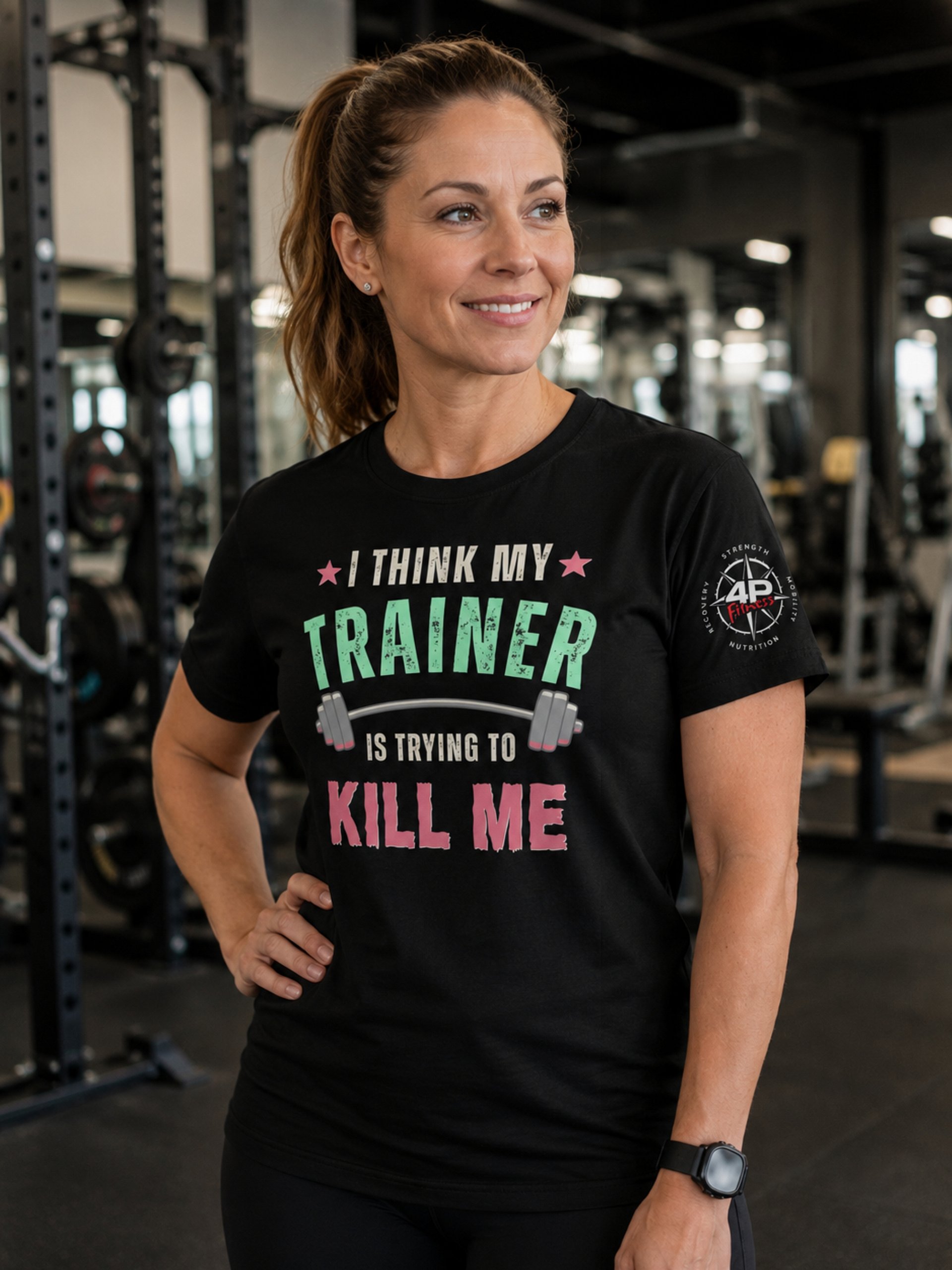 I Think My Trainer is Trying to Kill Me T-Shirt product image (1)