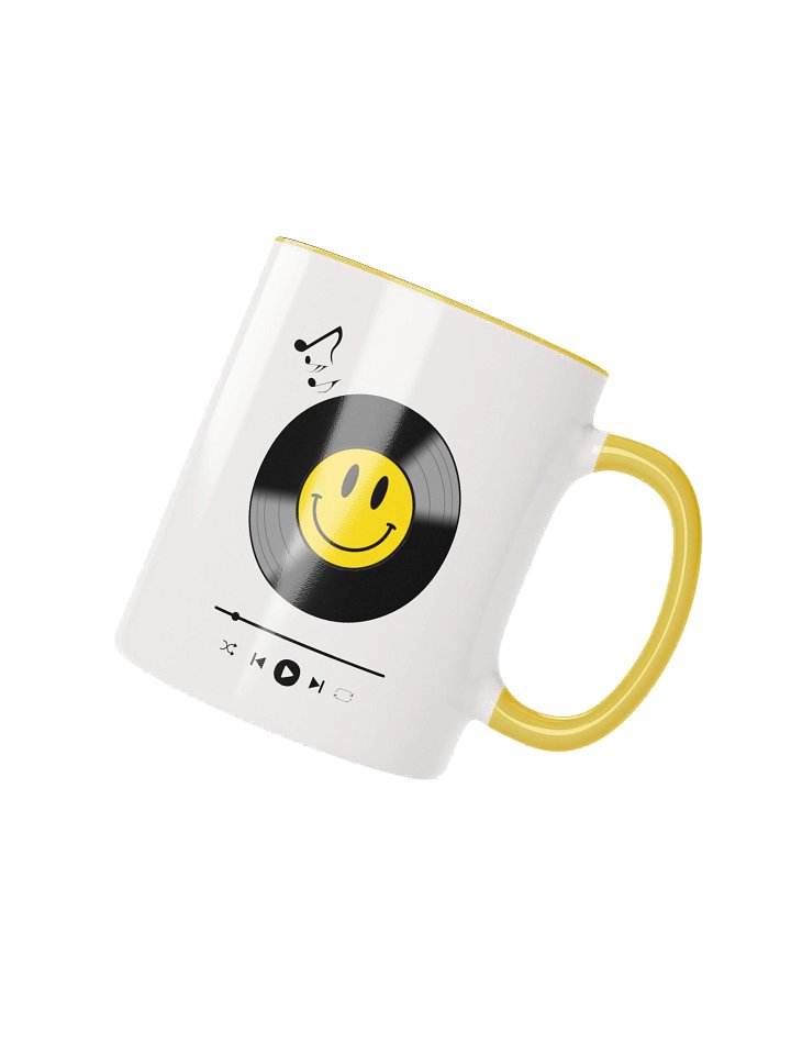 Smiley Face Ceramic Music Mug product image (2)