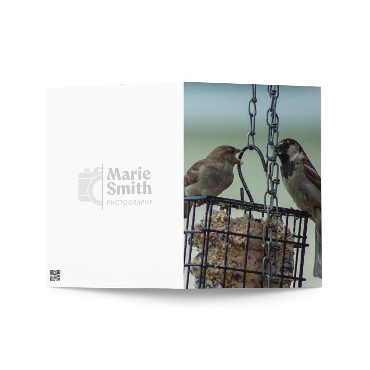 Sparrow Serenade Greeting Card product image (2)