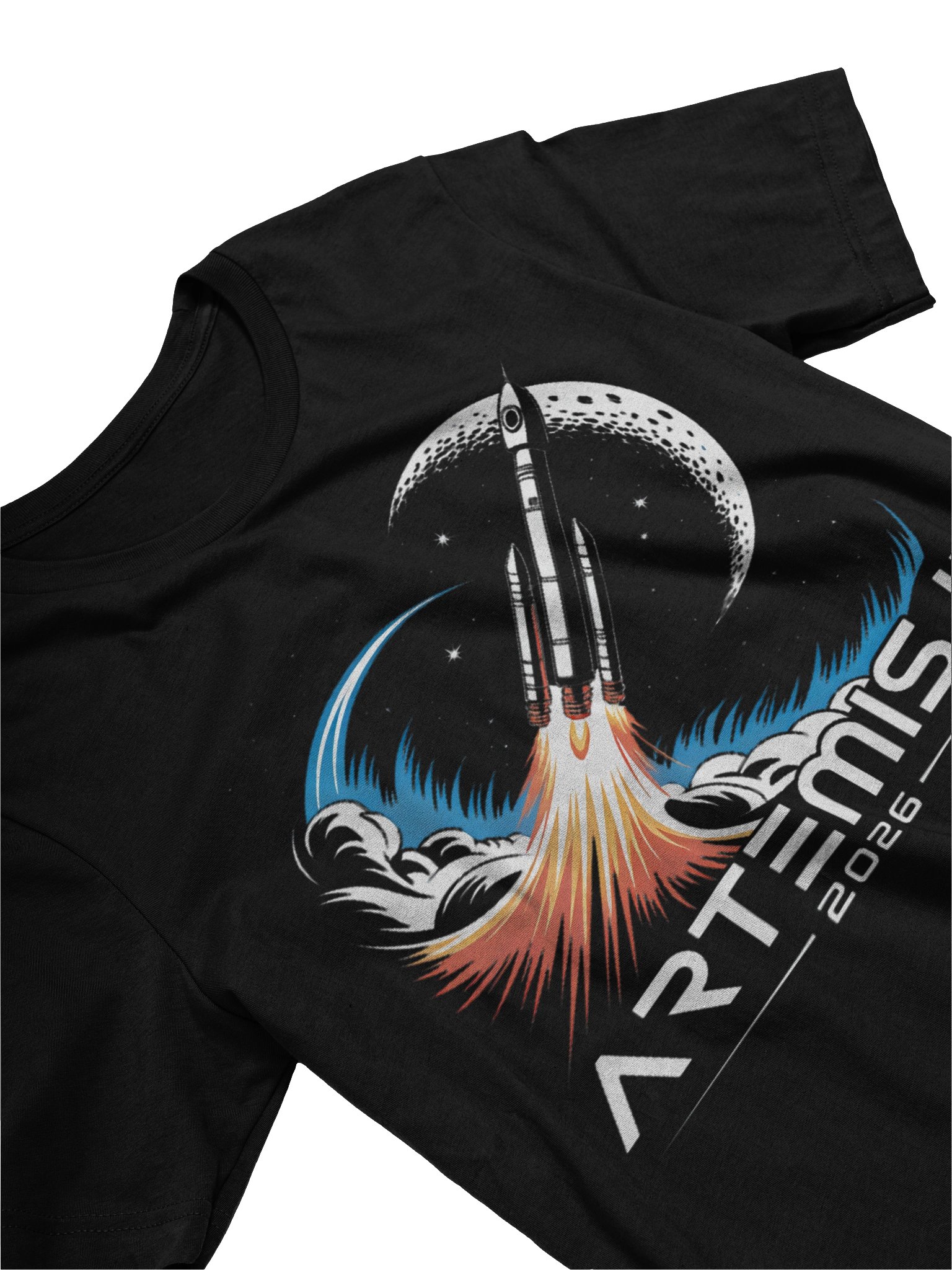 Artemis II Launch to The Moon Space Mission 2026 Supersoft T-shirt product image (23)
