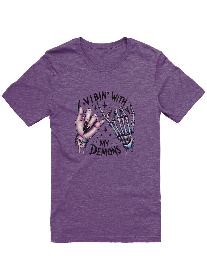 [BJ Designs] Vibin' With My Demons Unisex Graphic Tee product image (1)