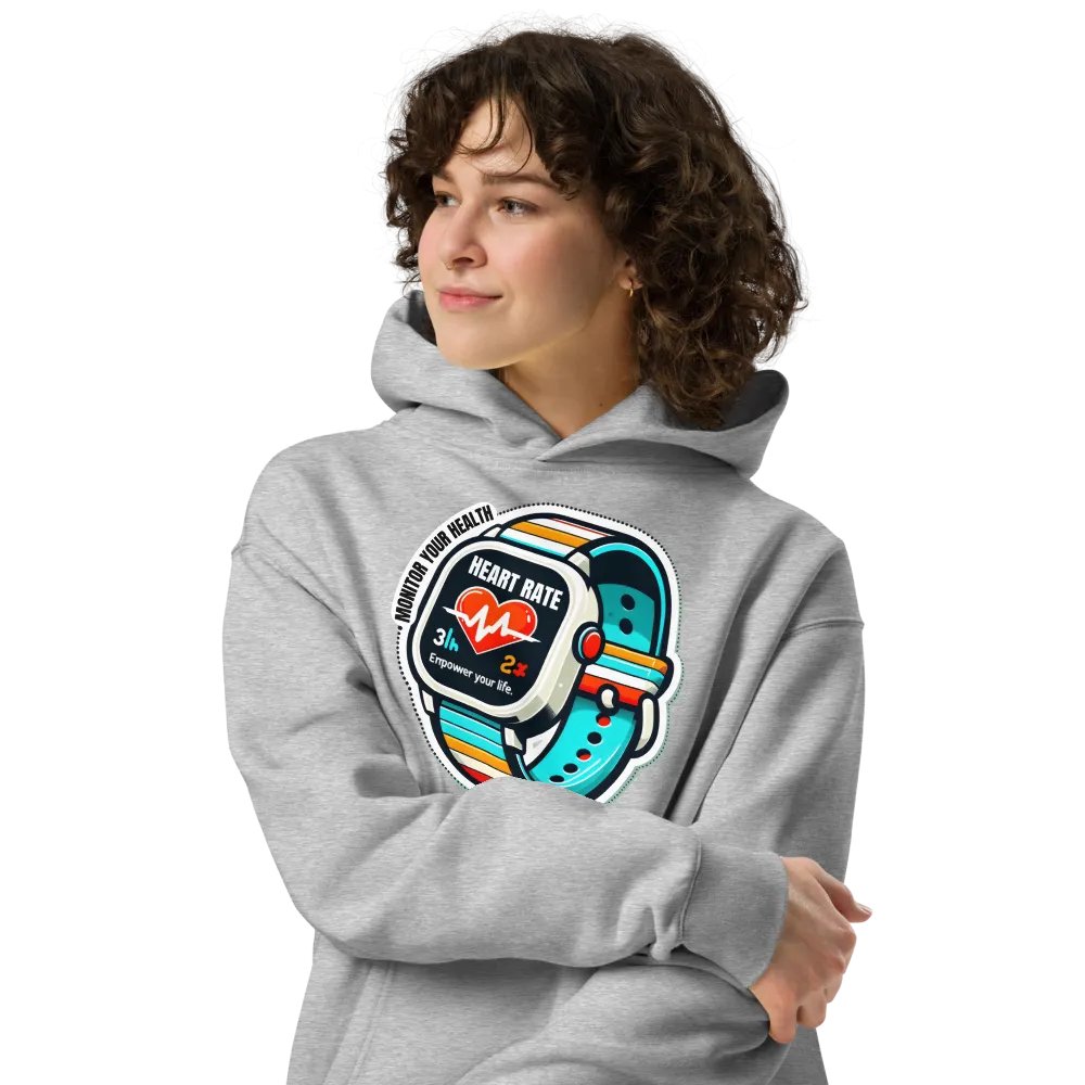 Empower Your Life Heart Rate Monitor Smartwatch Illustration Print product image (34)