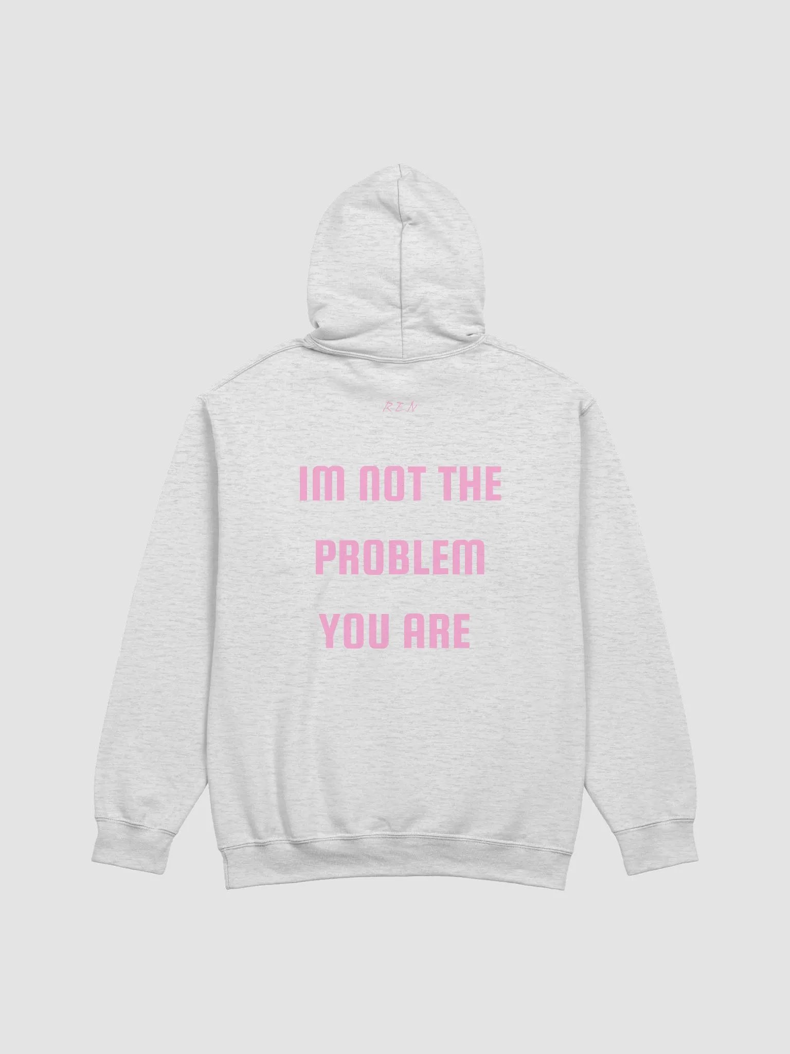 3 bow not the problem hoodie product image (2)