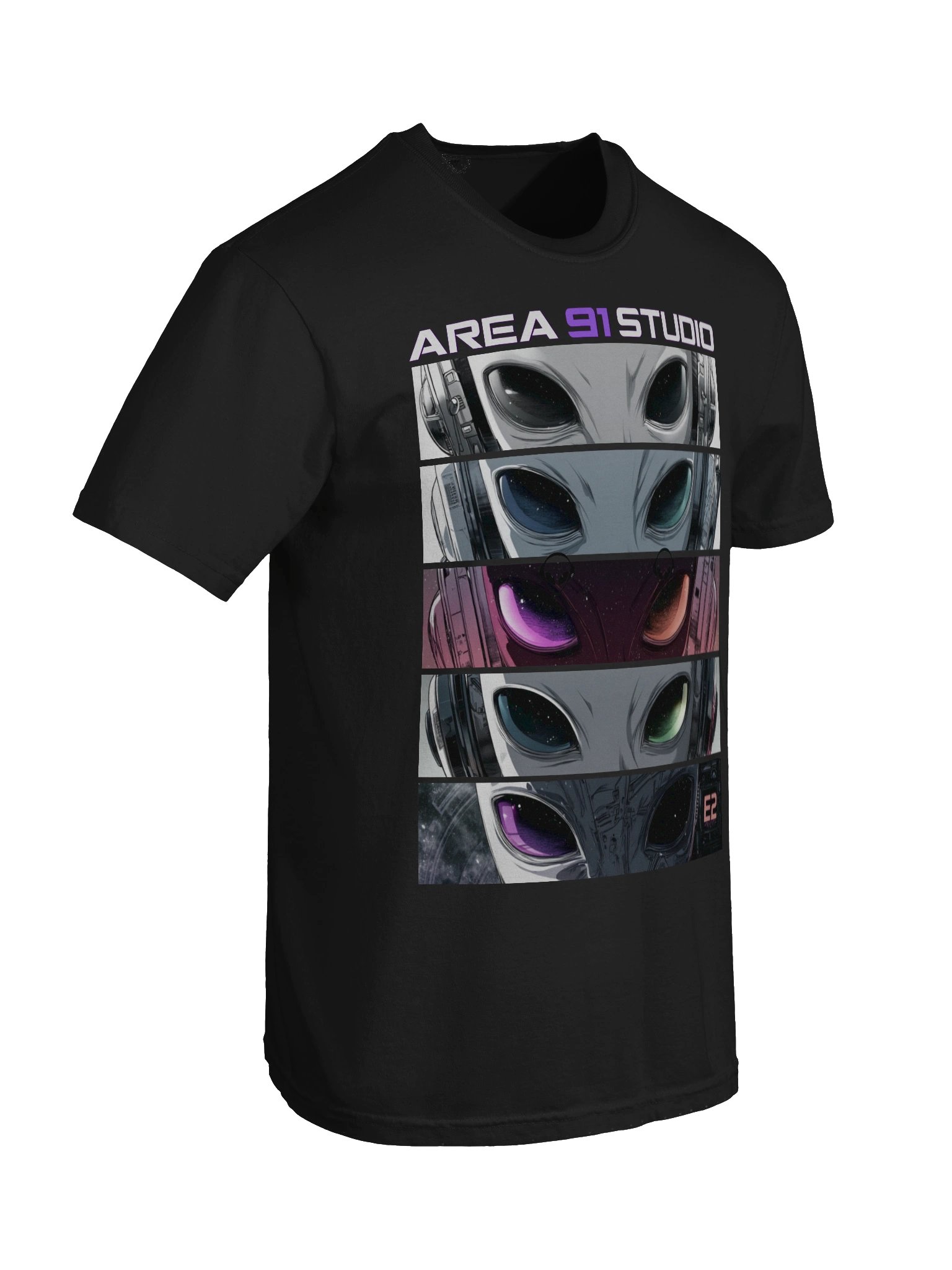 e² AREA 91 STUDIO 5 Panel Anime Alien Tee product image (64)
