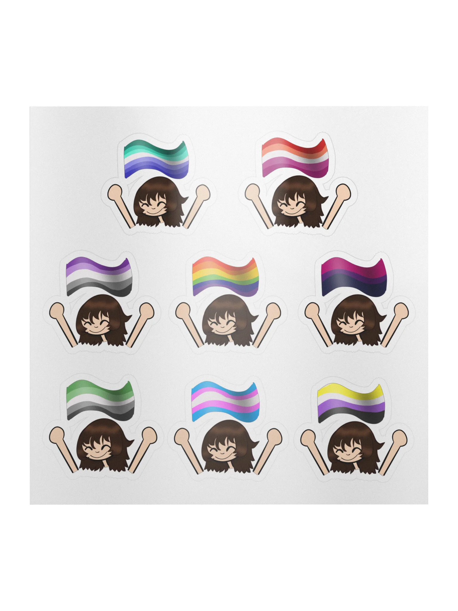 splatzz pride stickers product image (1)