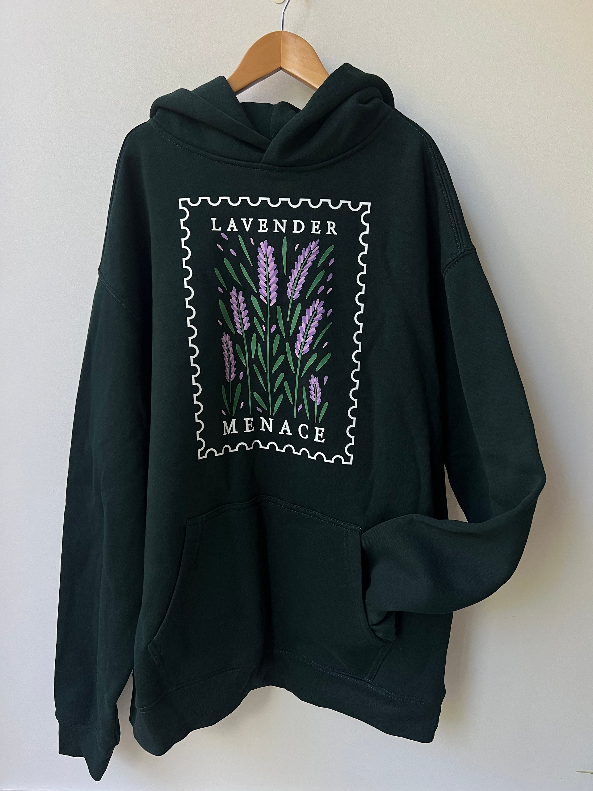 Menace Hoodie - Dark Green product image (1)