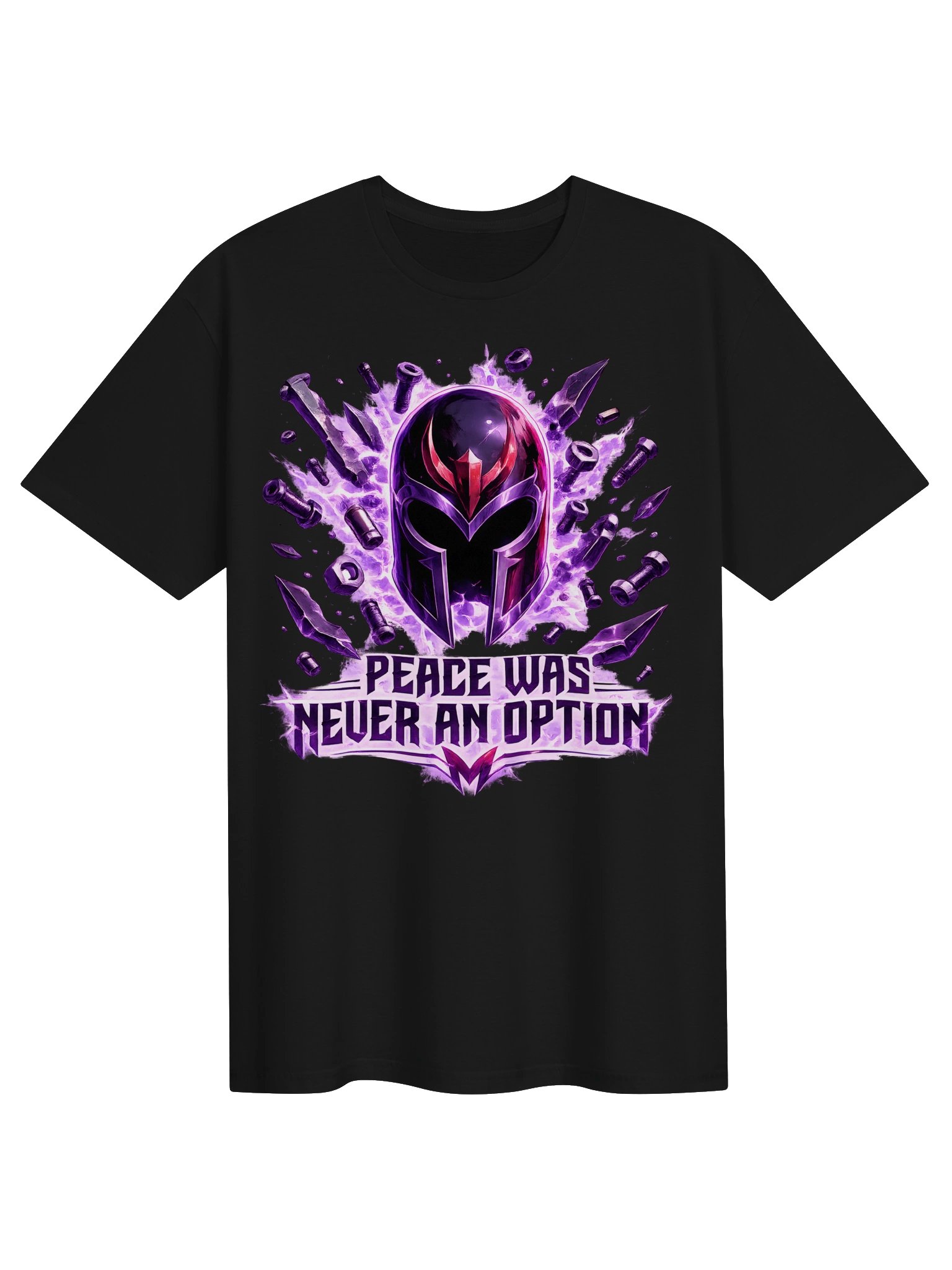 Peace Was Never an Option Shirt | Magneto Inspired Anime Streetwear Tee product image (3)