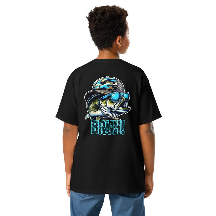 Bass Fish Bruh Youth Tee product image (1)