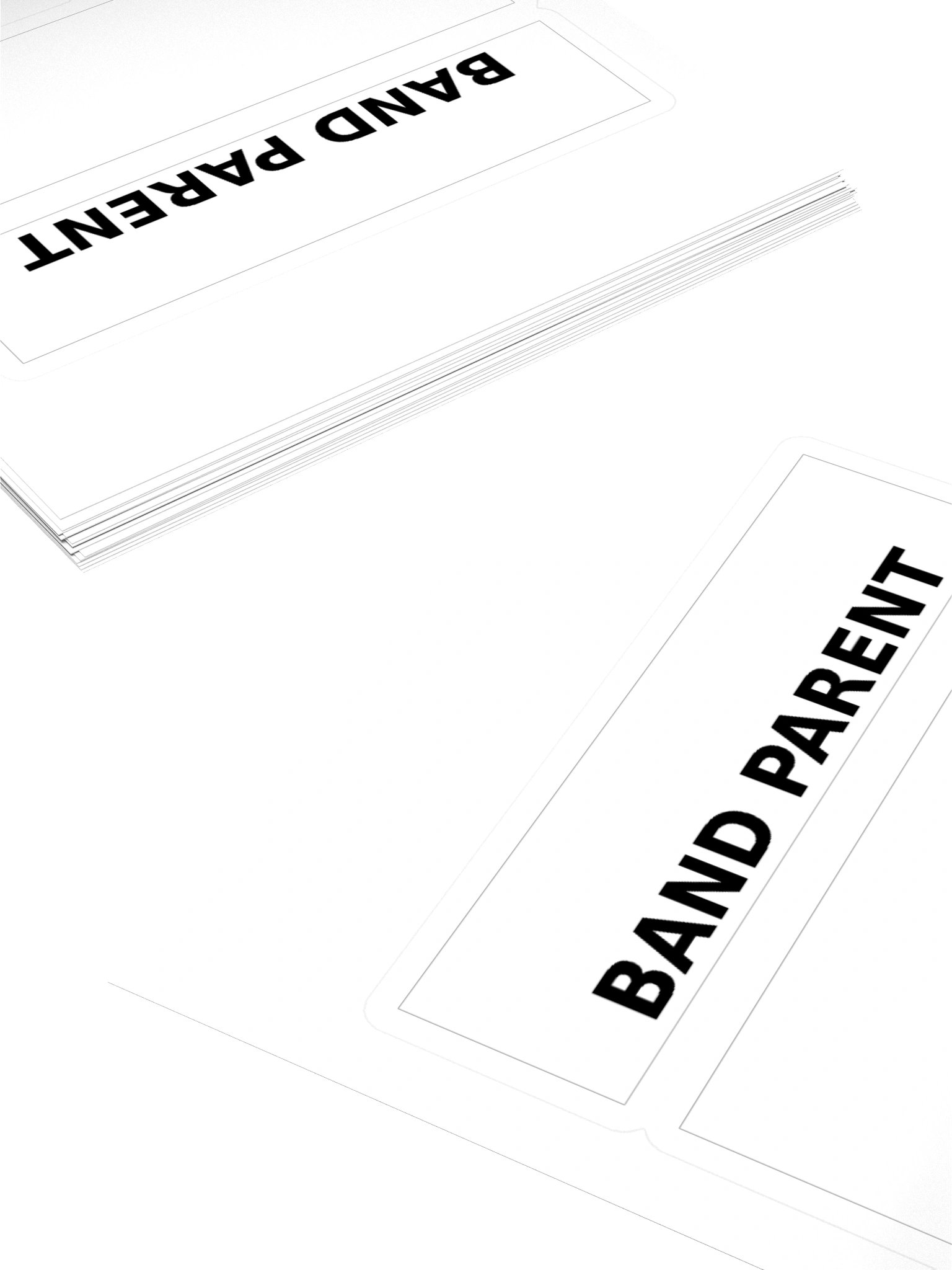 Band Parent Sticker In the Bone Zone product image (13)