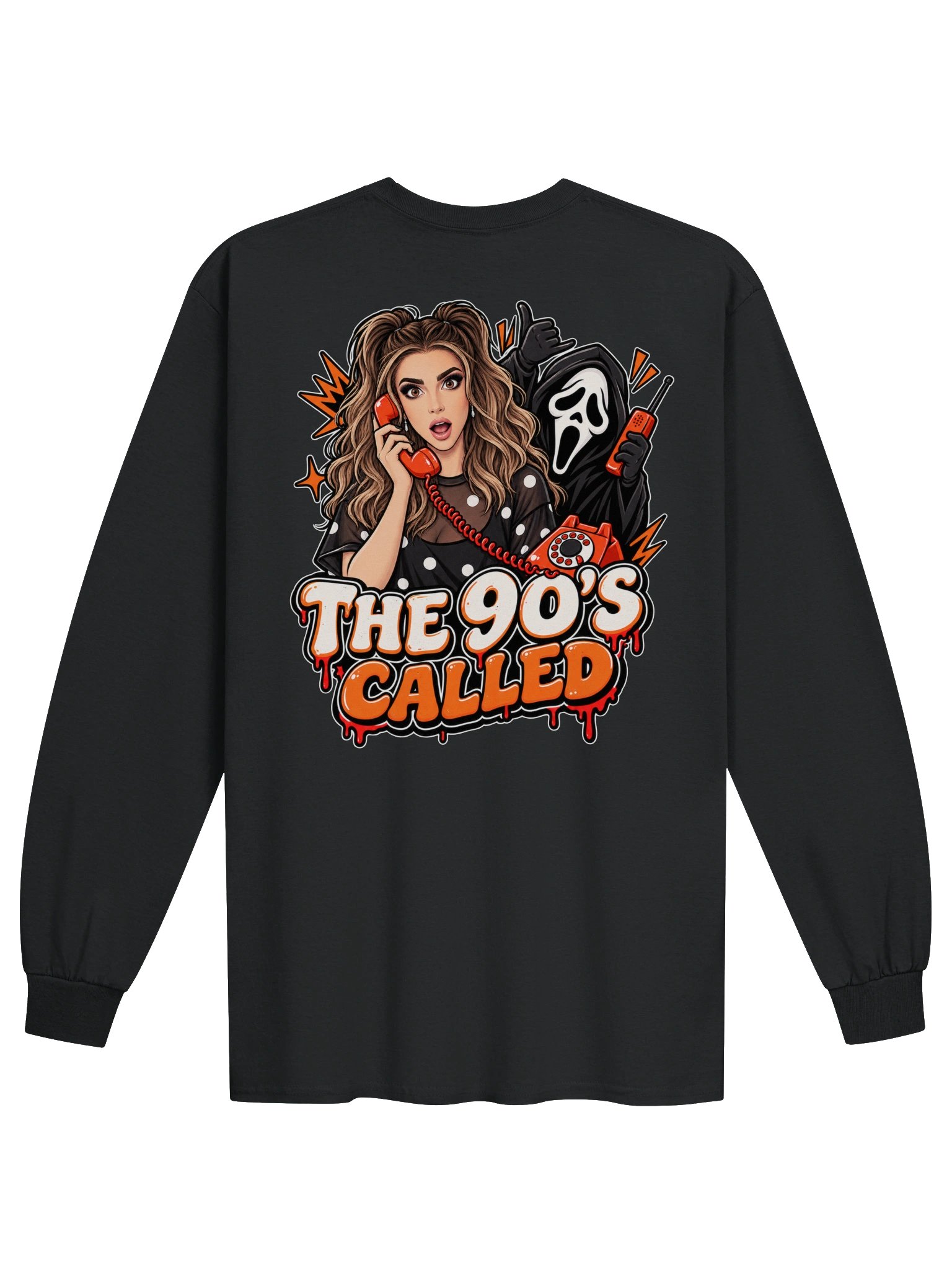 SPOOKY 90'S CALL LONG SLEEVE product image (4)