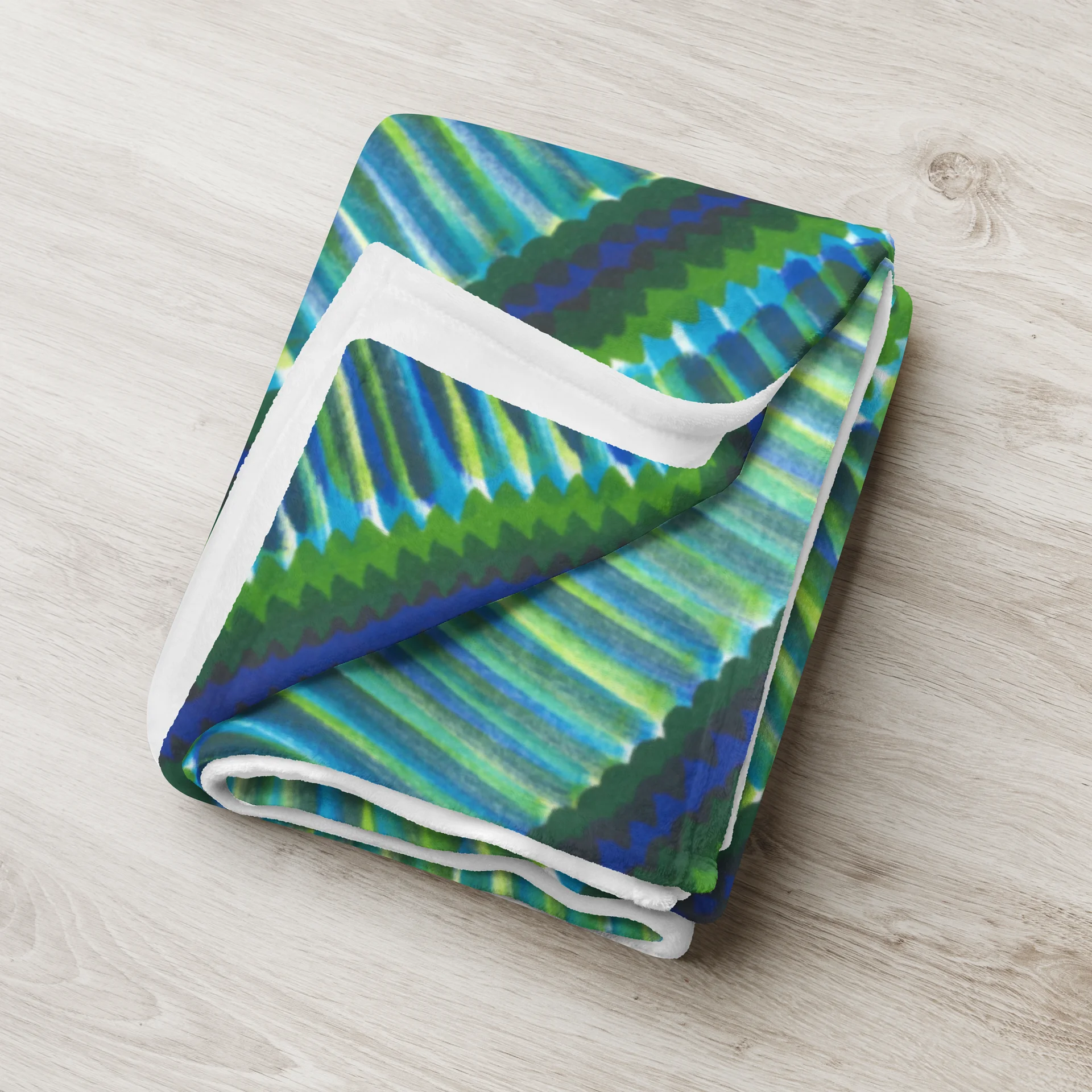 Green SWIRLS Blanket product image (5)