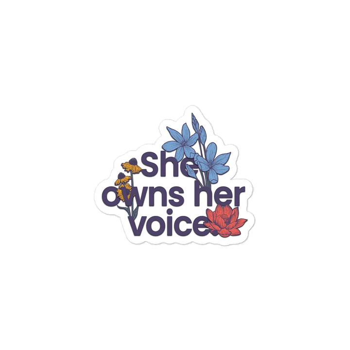 She Owns Vinyl Decal product image (2)