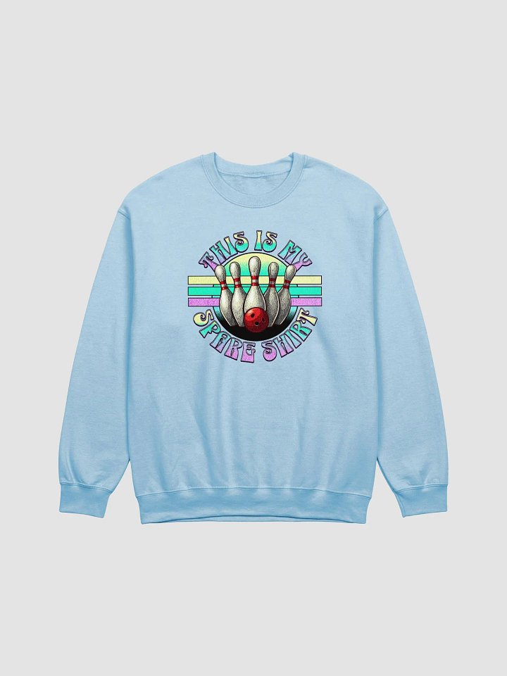 This Is My Spare Shirt Bowling Air-Spun Classic Crewneck Sweatshirt product image (5)