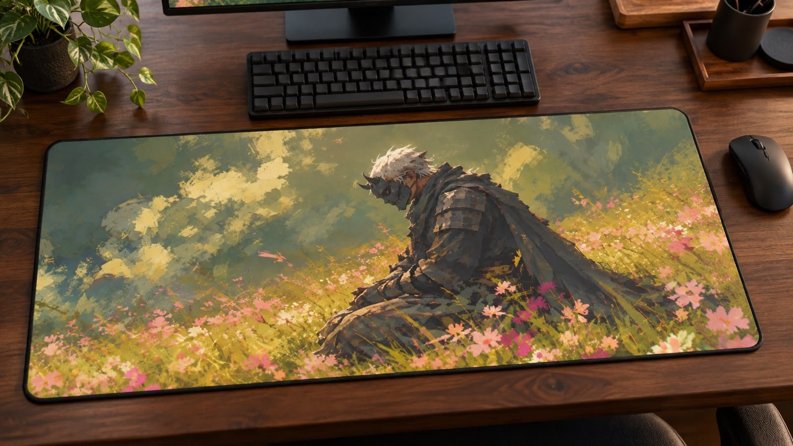 Silent Bloom | OniDeskt Mouse Pad product image (2)