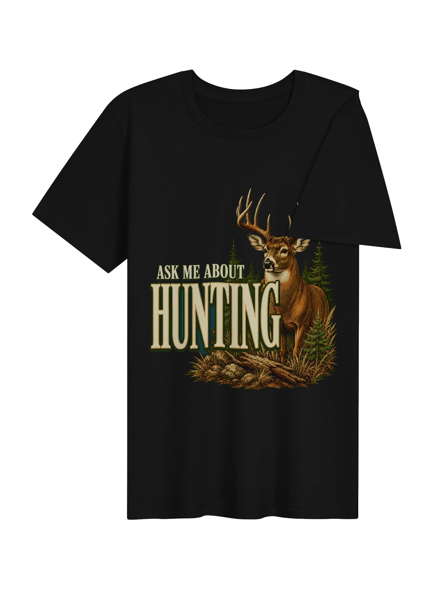 Ask Me About Hunting Tee product image (25)
