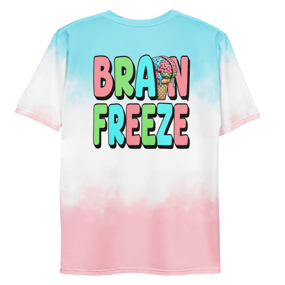 Brain Freeze Men's Crew Neck T-Shirt product image (9)