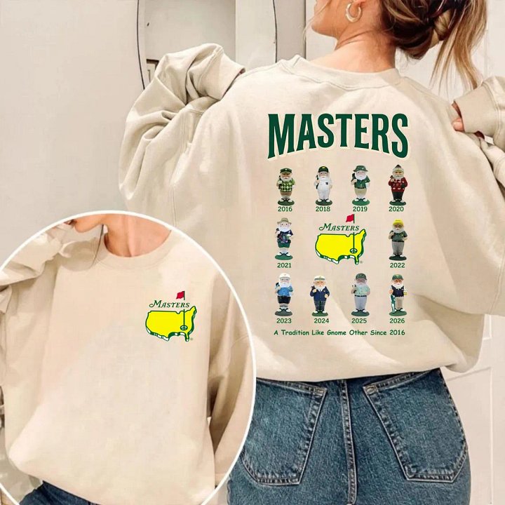 Funny Masters 2026 Gnome Tradition Tee | Augusta Golf Gnomes Shirt product image (2)