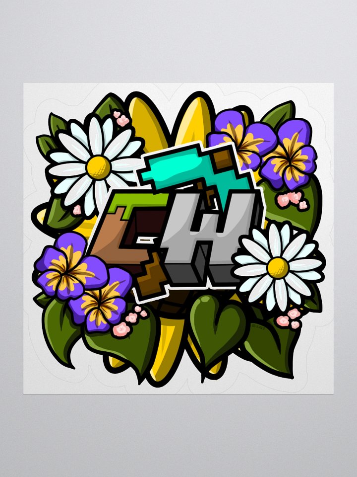 CraftWorks Flower Forest Logo Sticker product image (2)