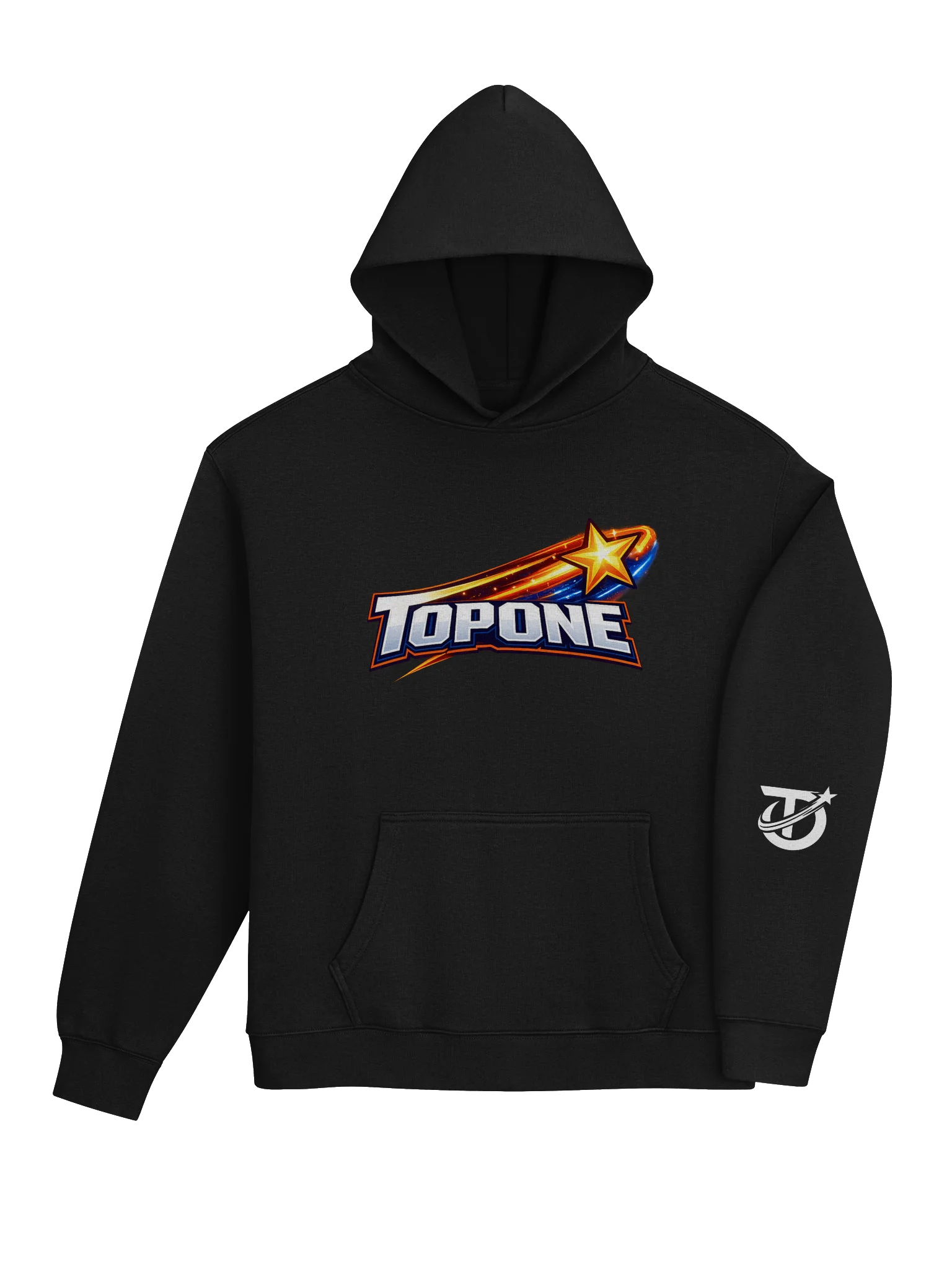 OVERSIZED TOPONE SHOOTING STAR HOODIE product image (4)