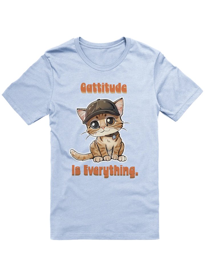 Cattitude Cap T-Shirt product image (1)
