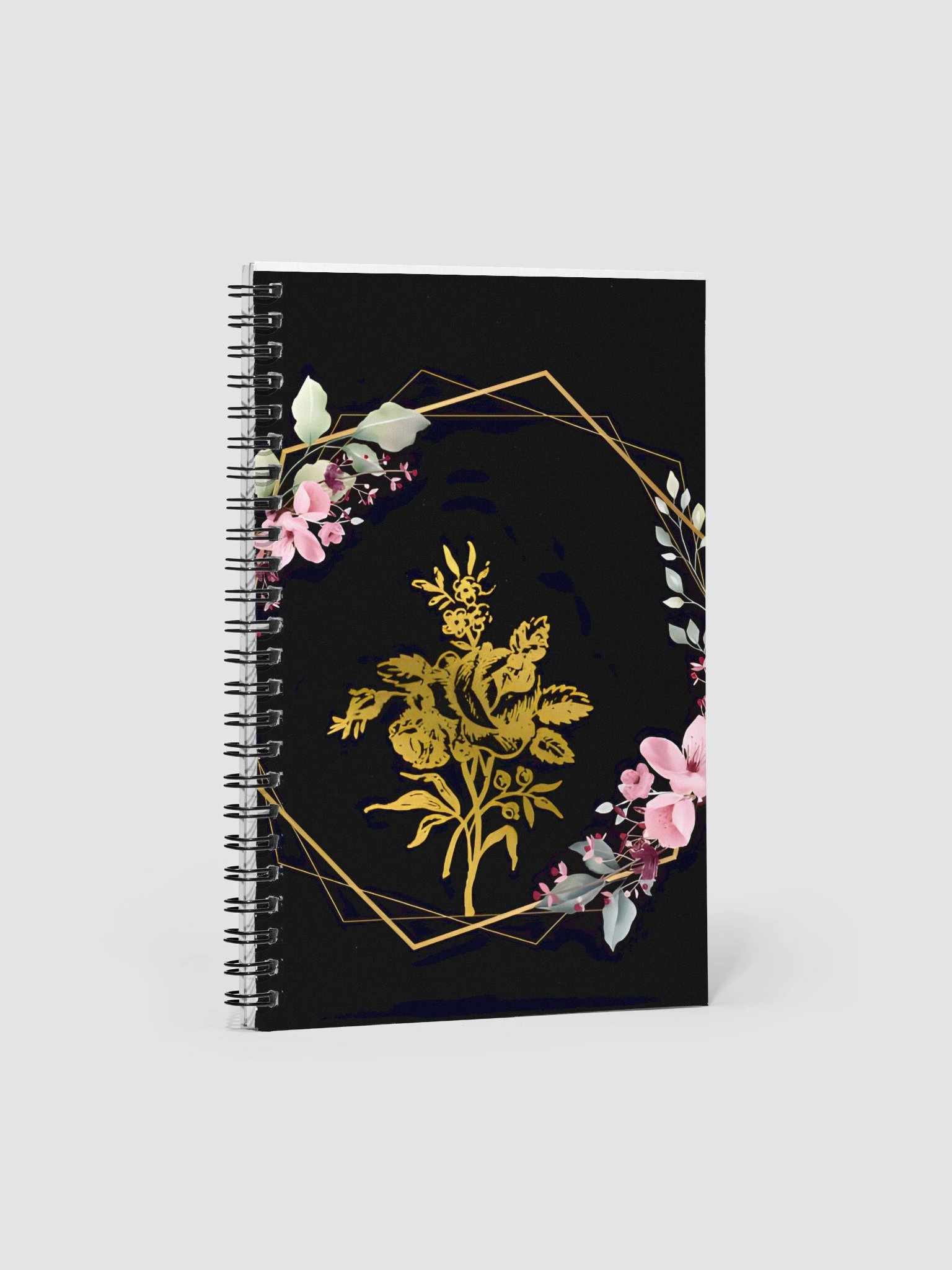 Floral Elegance Spiral Notebook product image (1)