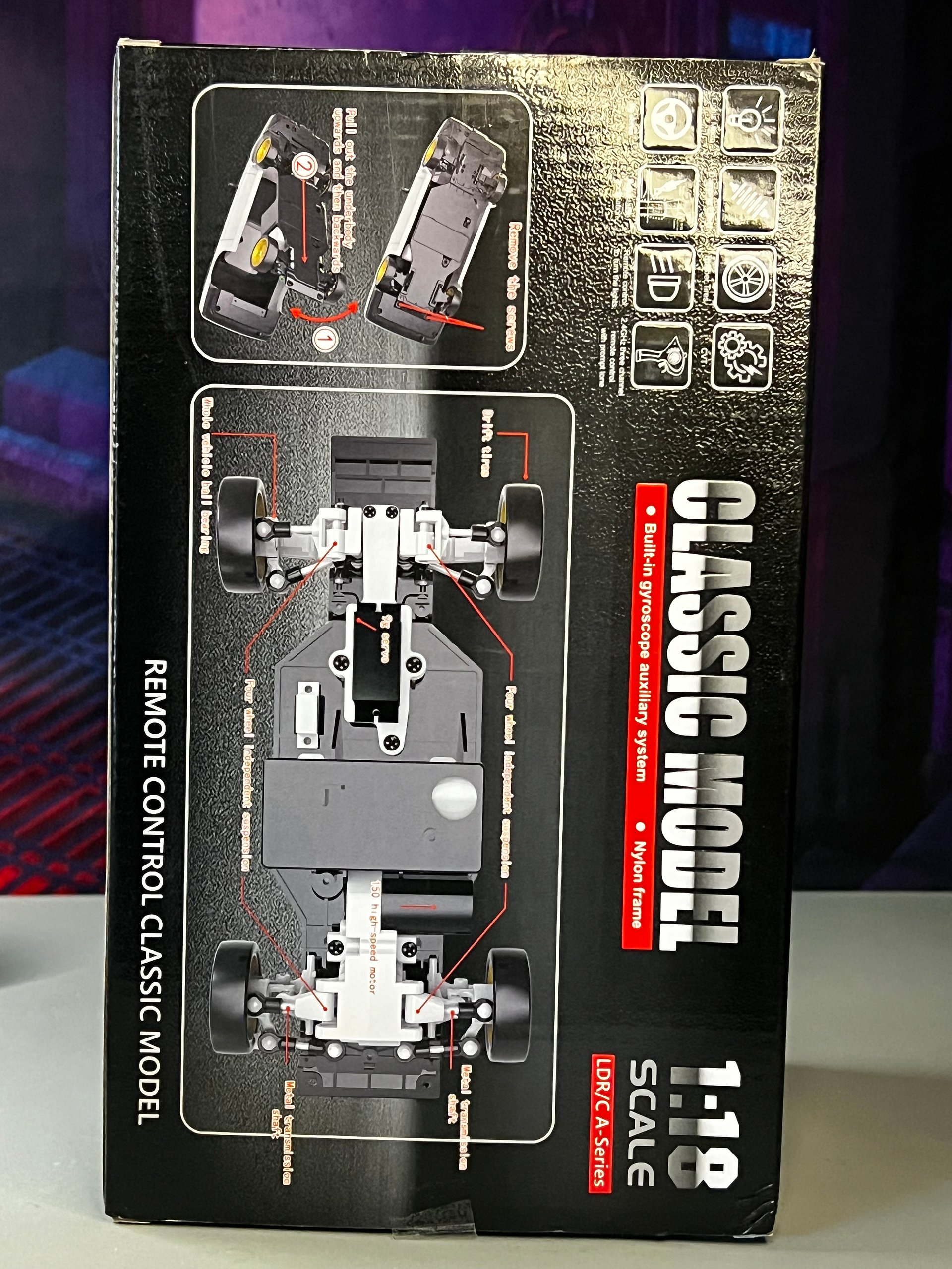 Brand New LDR/C RC Car Lot — 1:18 Drift Car + 1:28 RC Car product image (3)