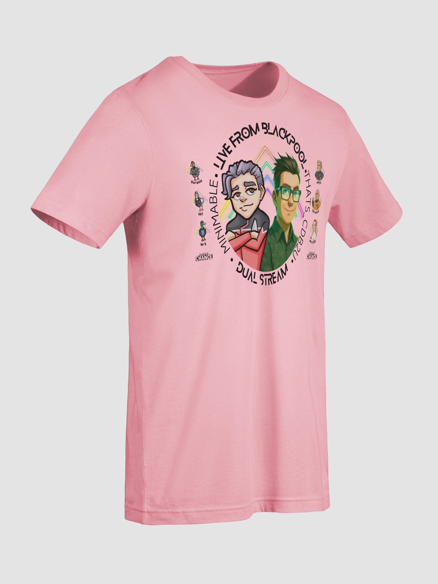 “Live in Blackpool” Duo Stream Tee Dark — Minimable x That’s_CDB2U Edition product image (9)