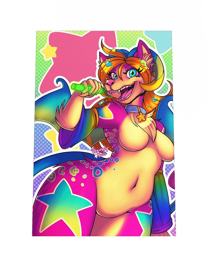 Sparkledog Rave Poster product image (1)
