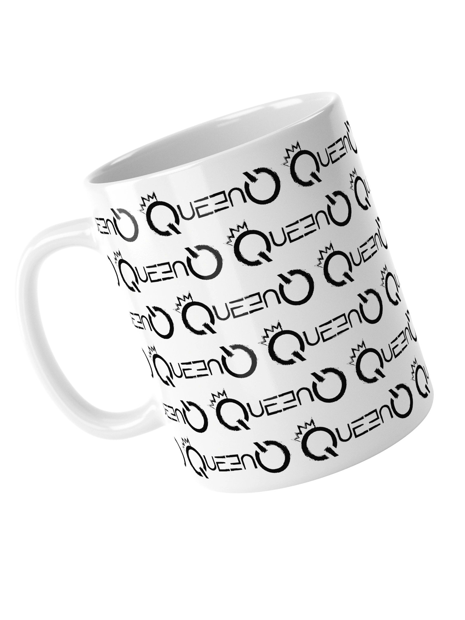 Q Black Pattern Mug product image (1)