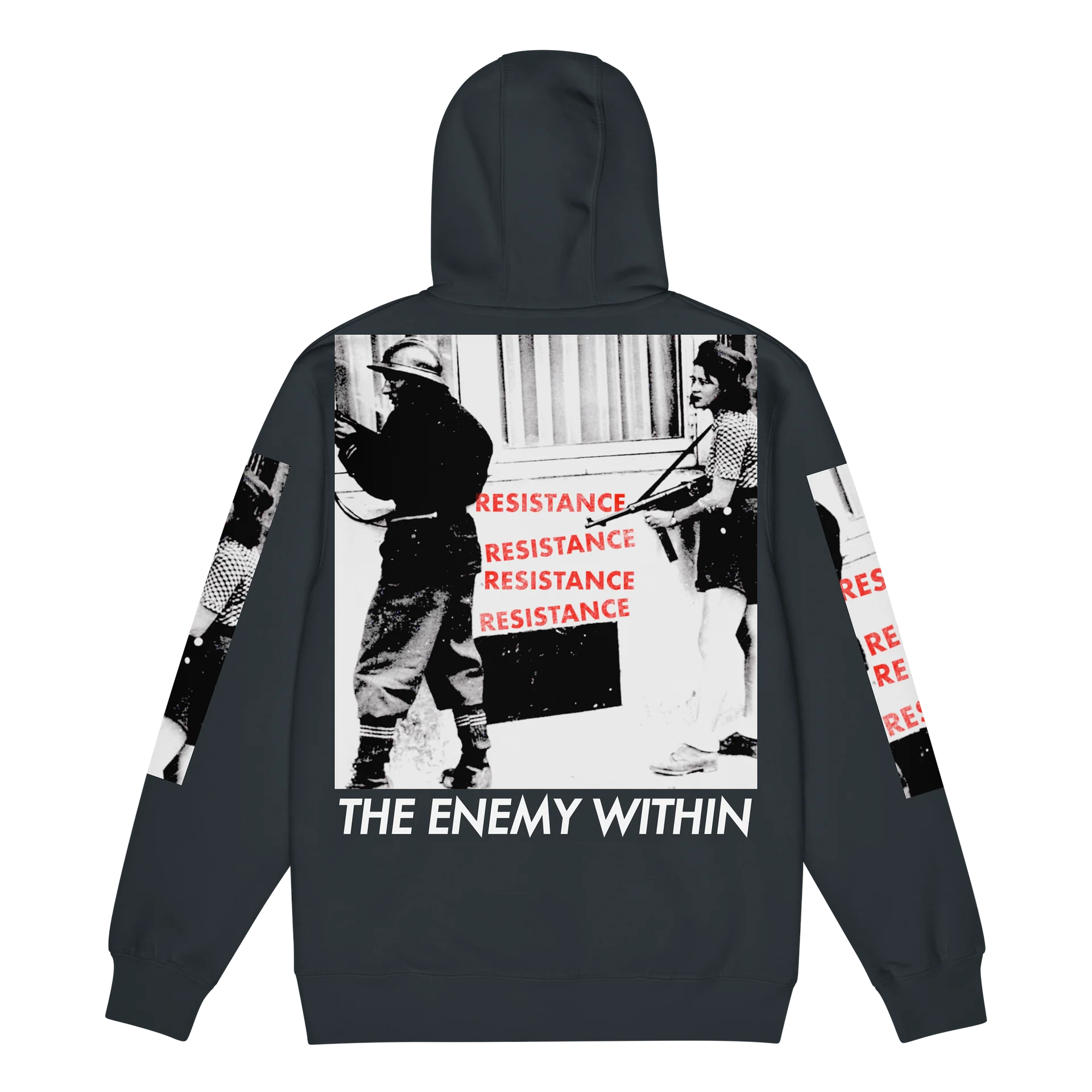The Resistance Hoodie "Skullcrest" product image (5)