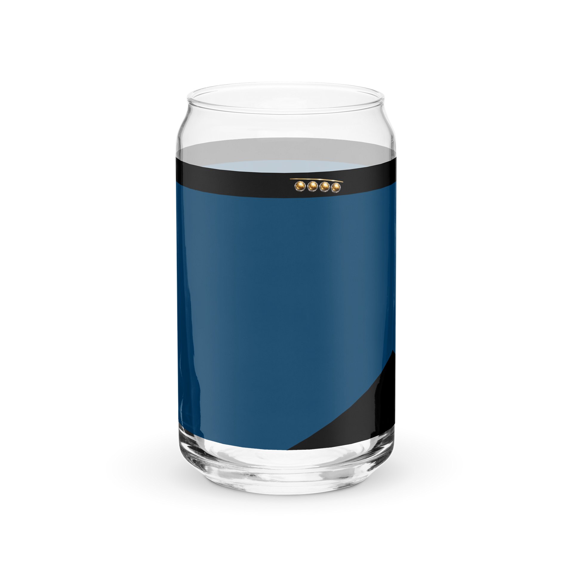 Officer Inspired Can Glass - Blue Division product image (2)