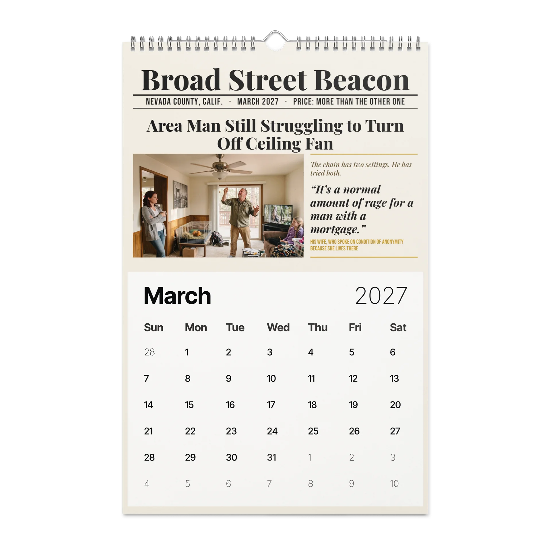 Broad Street Beacon 2027 Wall Calendar product image (9)