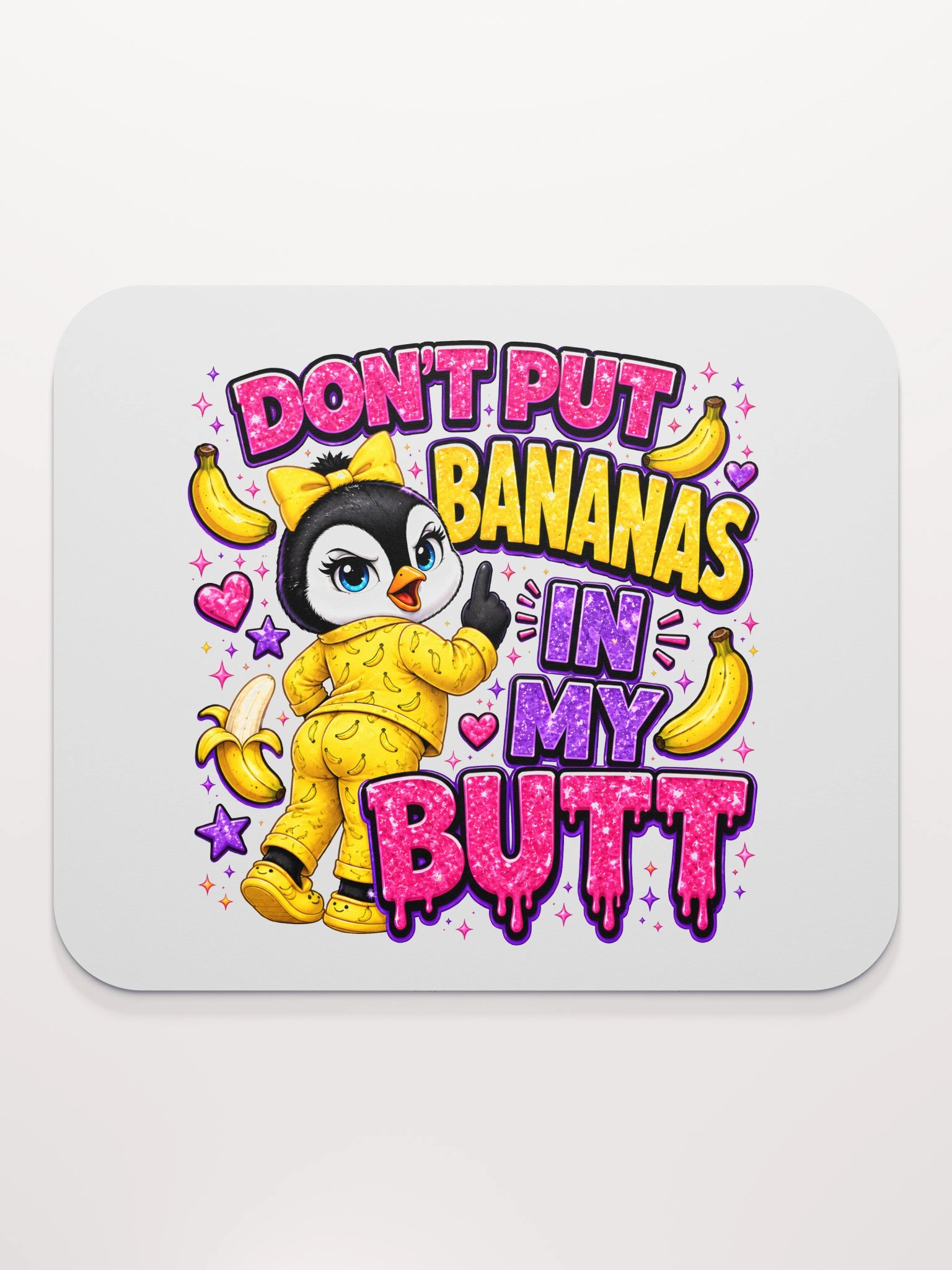 Lulu Don’t Put Bananas Mouse Pad product image (2)