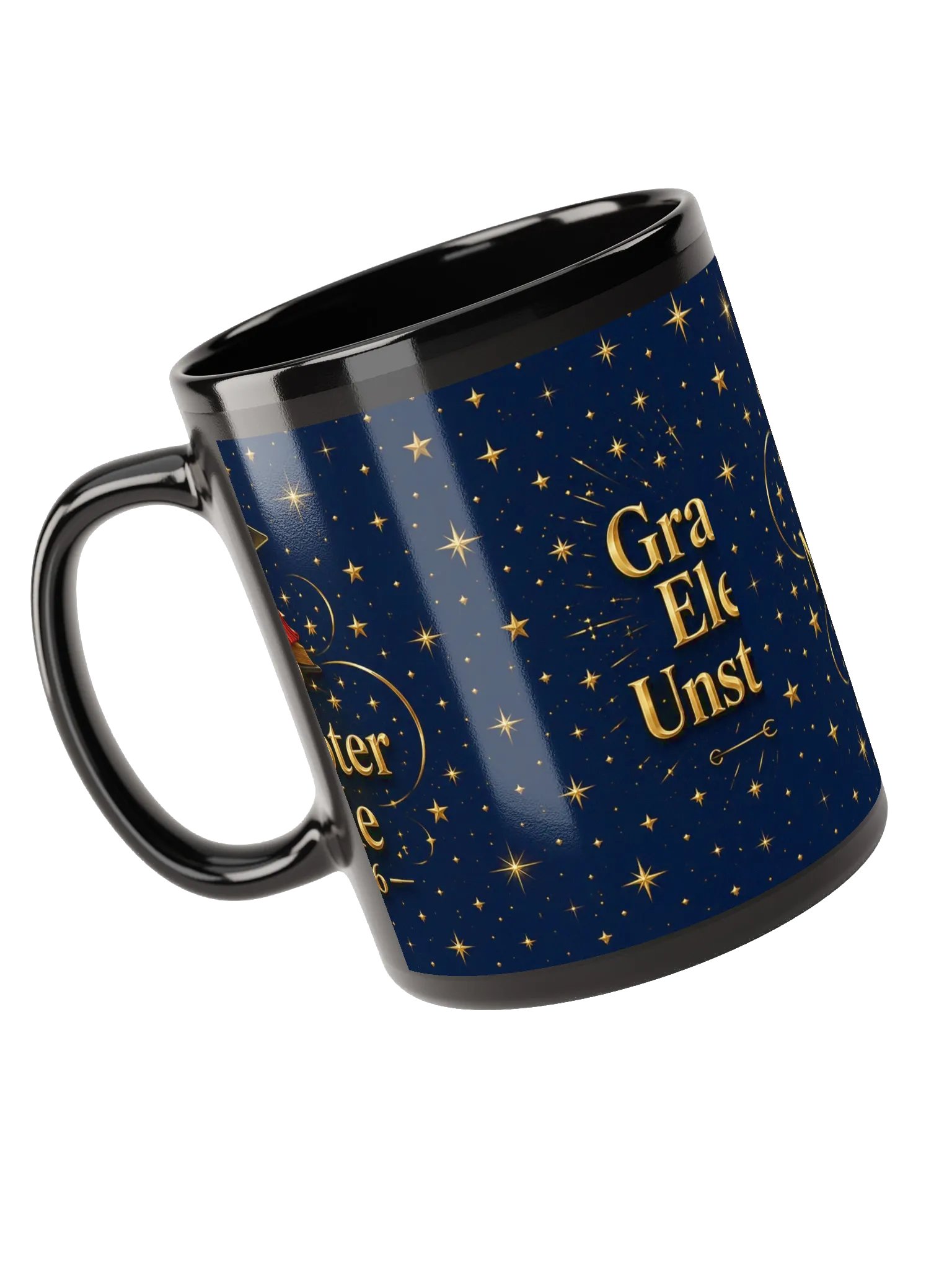 New Chapter, New Me — Black Glossy Graduation Mug 11oz product image (11)