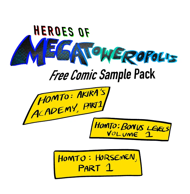 HoMTO Comic Starter Pack (FREE) product image (1)