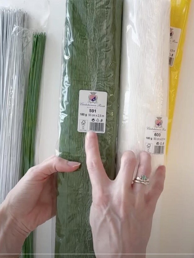 DIY Giant Paper Daisy: Templates + 10 Sizes Measurements Chart + Video Tutorial product image (8)