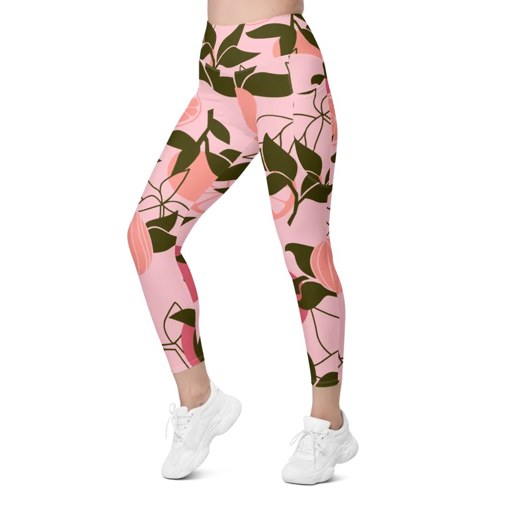 Citrus Bliss Pocket Leggings product image (4)