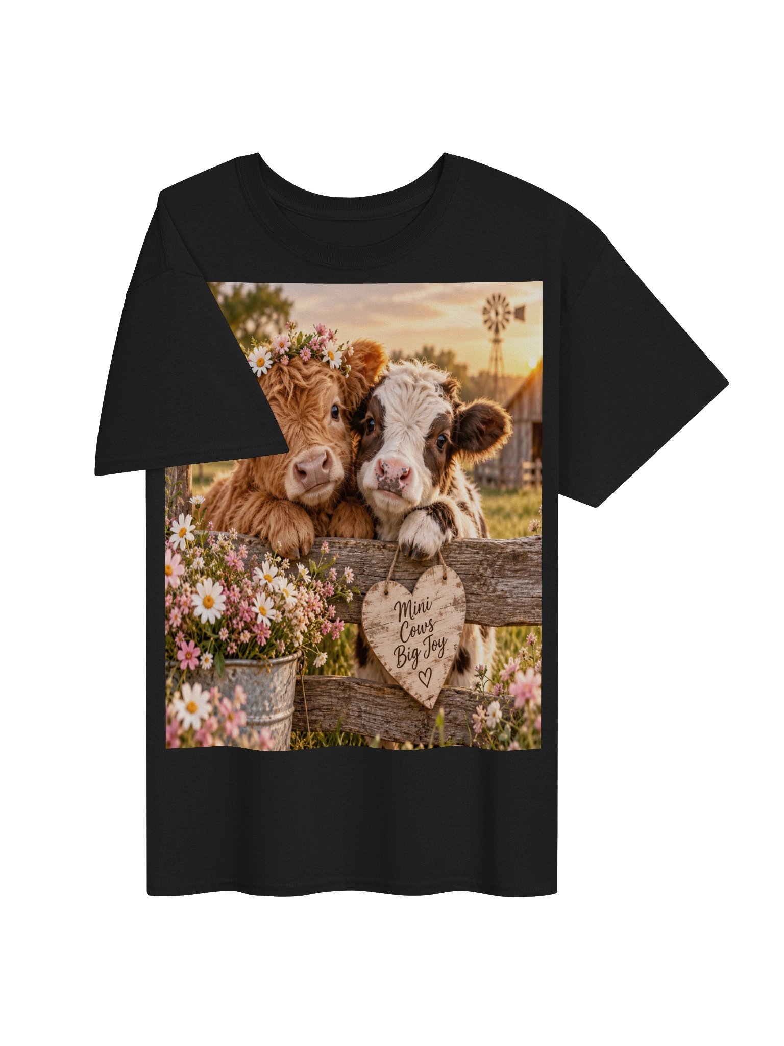 Mini Cows Big Joy Tee product image (3)