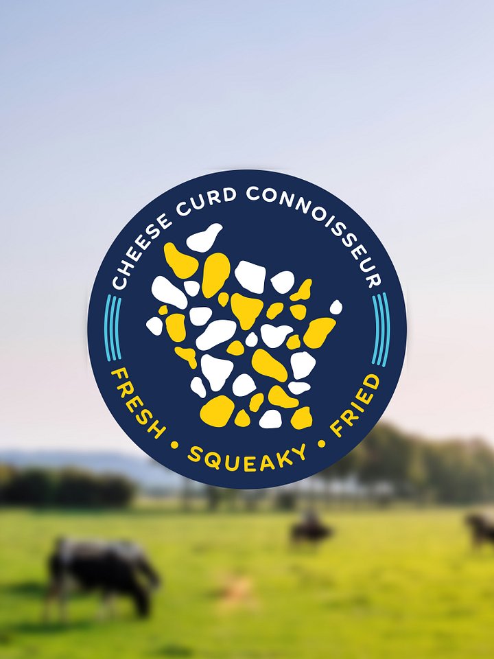 Cheese Curd Connoisseur Sticker product image (1)